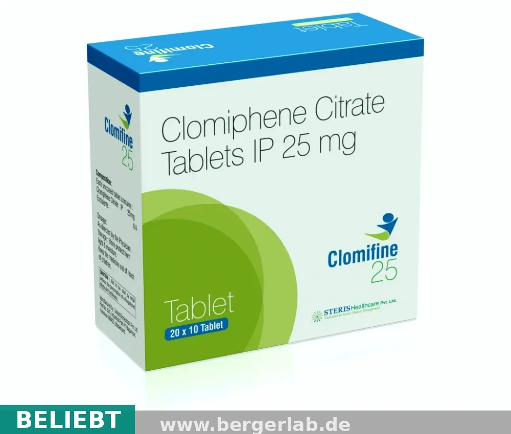 CLOMID 100 mg Filmtabletten 4 St - Deutschland